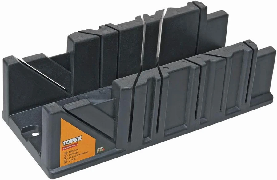 TOPEX Gehrungsbox 327 x 125 x 78 mm